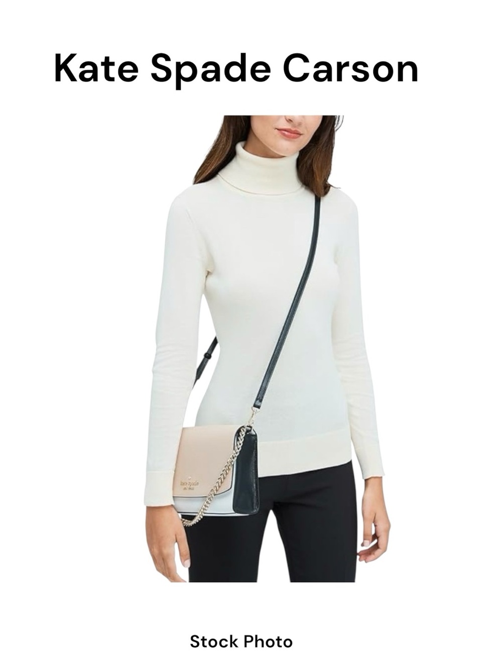 Kate Spade New York Carson Convertible Colorblock Crossbody MSRP $299 - Picture 3 of 11